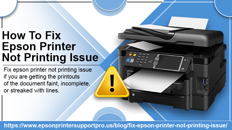 How Fix Epson Printer Issue?