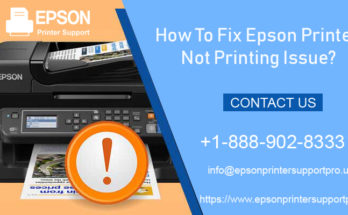 Fix Epson Printer Not Printing Issue