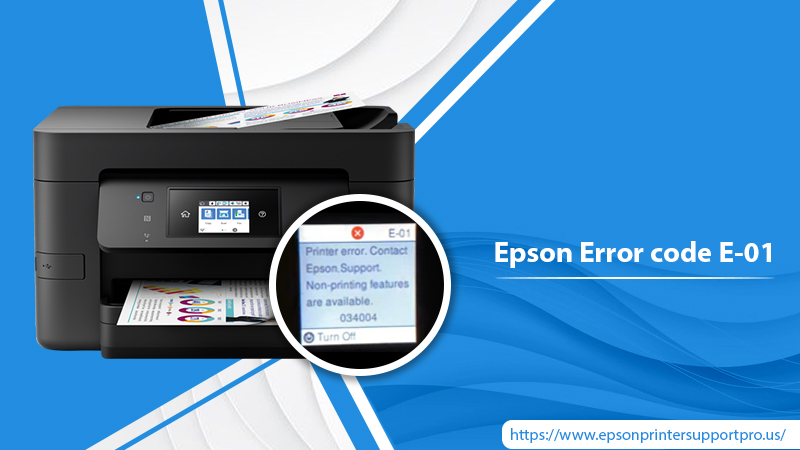 Epson Printer Error E-01