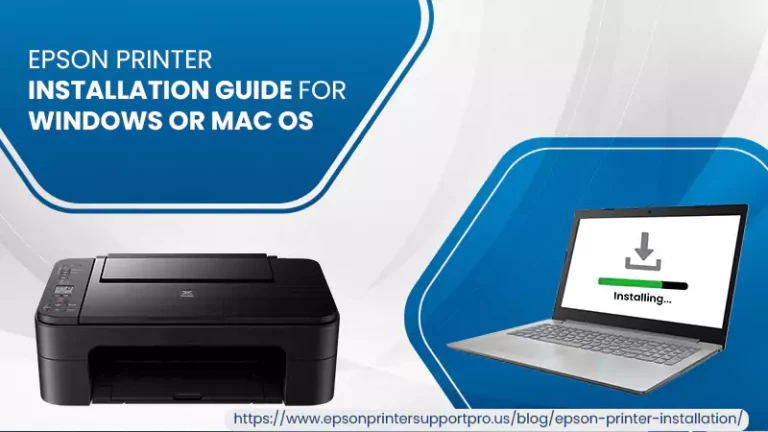 Epson Printer Installation