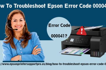 epson error code 000041