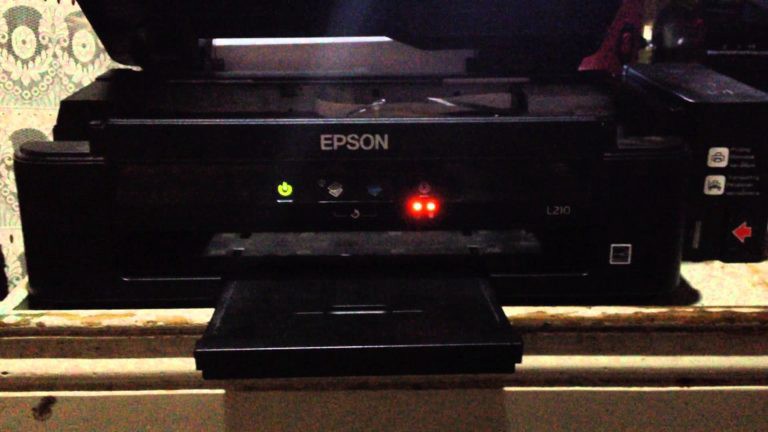 Address The Lights Flashing on Your Printer 