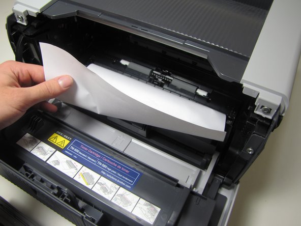 Clear Jammed Paper 