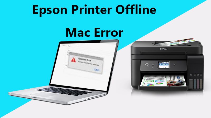 epson printer offline mac