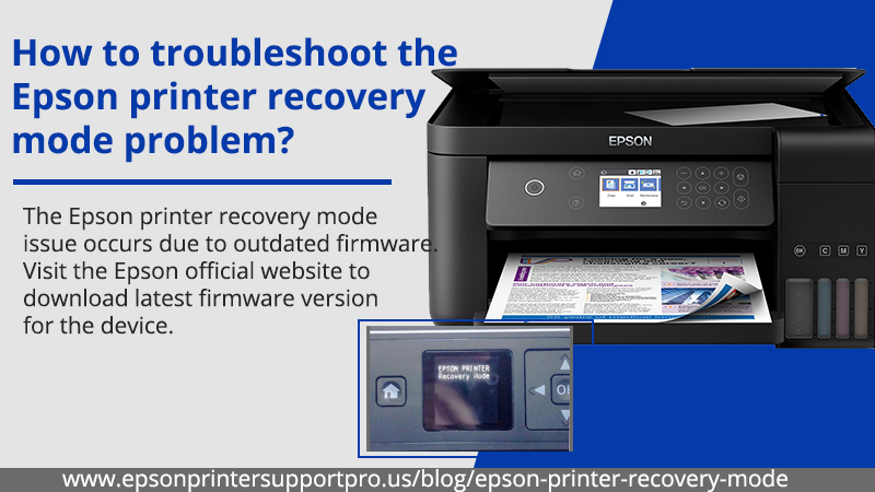 Epson printer recovery mode