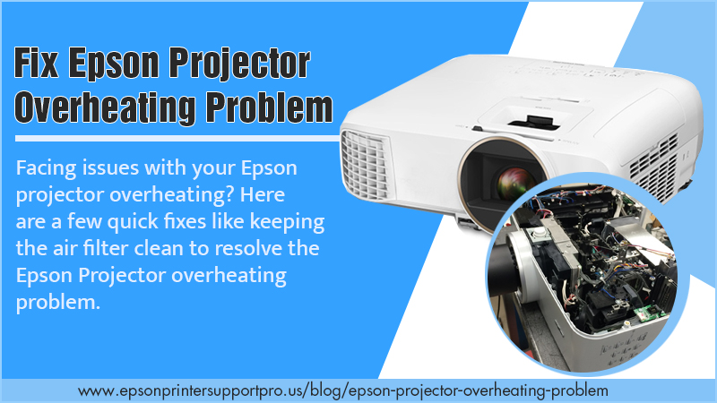 Epson projector Overheating