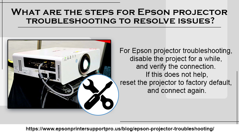 Epson projector troubleshooting