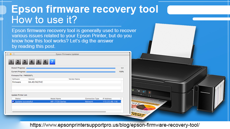 Lejlighedsvis kompression Mesterskab Epson firmware recovery tool - How to use it?