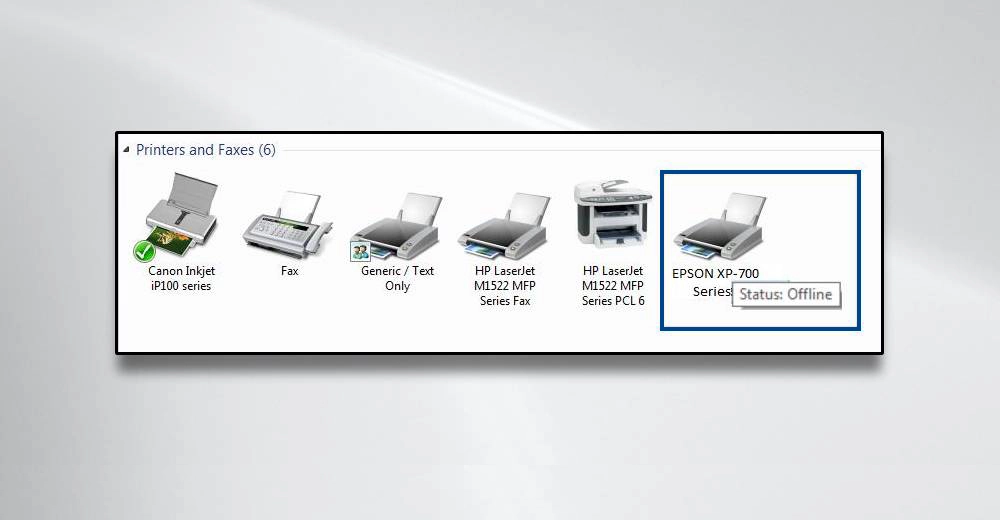 Epson Printer Offline Windows 10 Issue