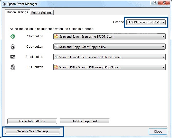 Steps to Install Epson Event Manager 