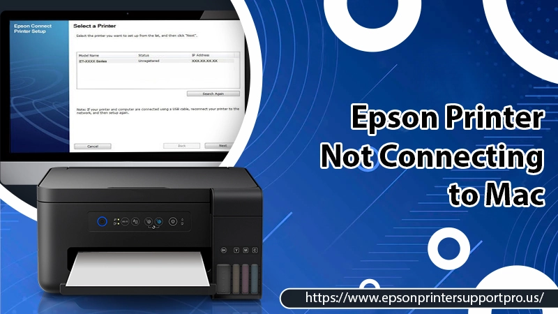 Epson Printer not Connecting to Mac