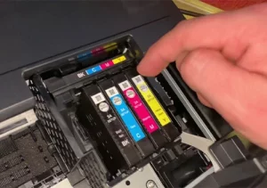 Install Ink Cartridges in the Epson Printer